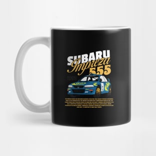 Subaru Impreza 555 Mug